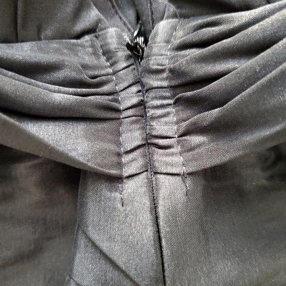 BOGO FASHION NOVA Black cocktail dress deep plunge - Picture 9 of 13